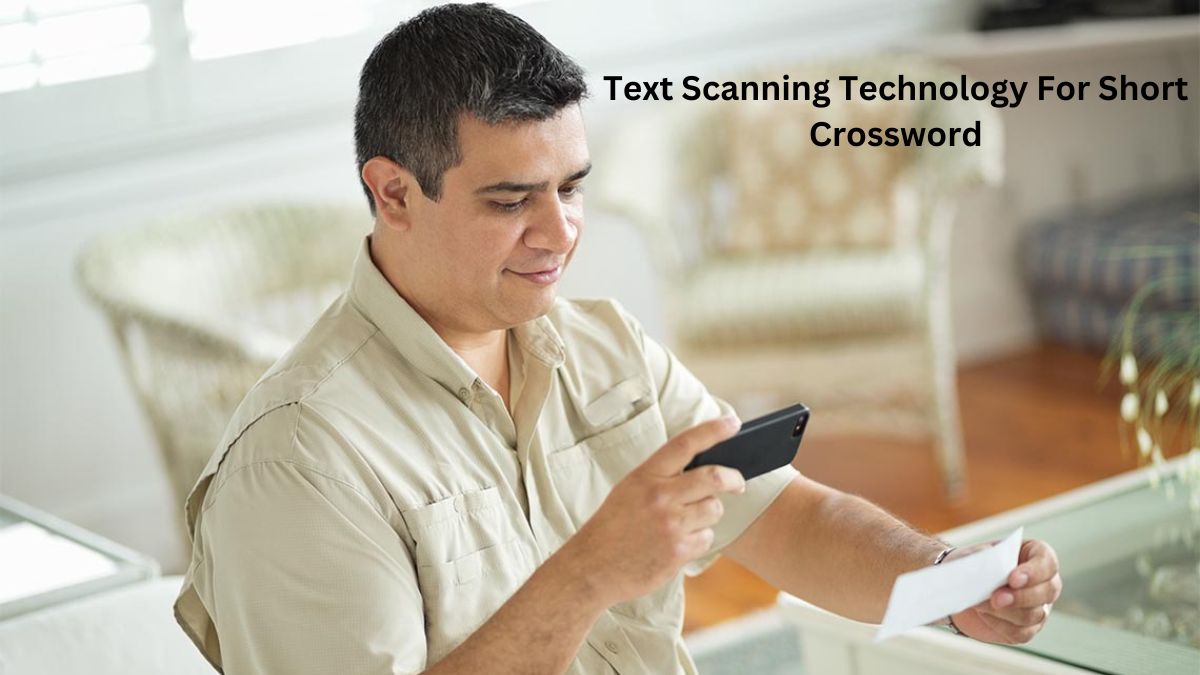Text Scanning Technology For Short Crossword